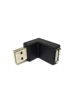 Переходник угловой USB 2.0 тип A Male на Female 90° градусов Espada 148504136 купить за 223 ₽ в интернет-магазине Wildberries