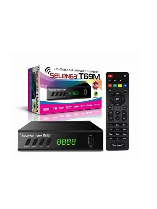 Selenga Цифровой телевизионный ресивер DVB-T2 T69М, 69 м, фото 2