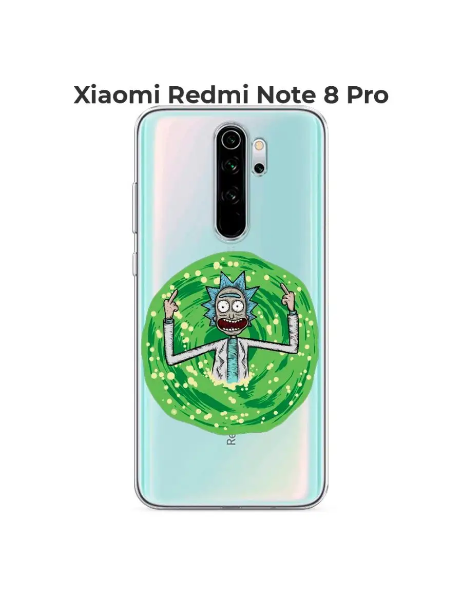 Прозрачный чехол для Xiaomi Redmi Note 8 Pro SoloFam 148564177 купить за  419 ₽ в интернет-магазине Wildberries