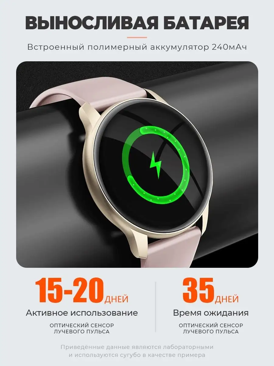 Смарт часы умные женские мужские круглые для андроид и айфон SMART PRESENT  148564274 купить за 4 212 ₽ в интернет-магазине Wildberries