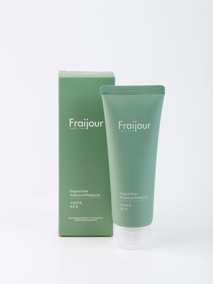 Fraijour. Fraijour гель-пилинг для лица - Original Herb Wormwood peeling Gel, 150мл. Пилинг скатка Fraijour. Fraijour корейская косметика. Original Herb Wormwood peeling Gel.