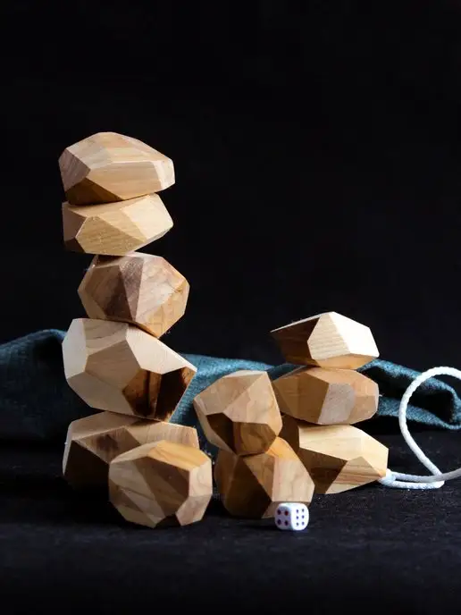 Добрые подарки Настольные игры из дерева туми иши 12шт, 12 шт, фото 3