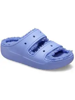 Шлепанцы утепленные взрослые CROCS 148705197 купить за 1 469 ₽ в интернет-магазине Wildberries