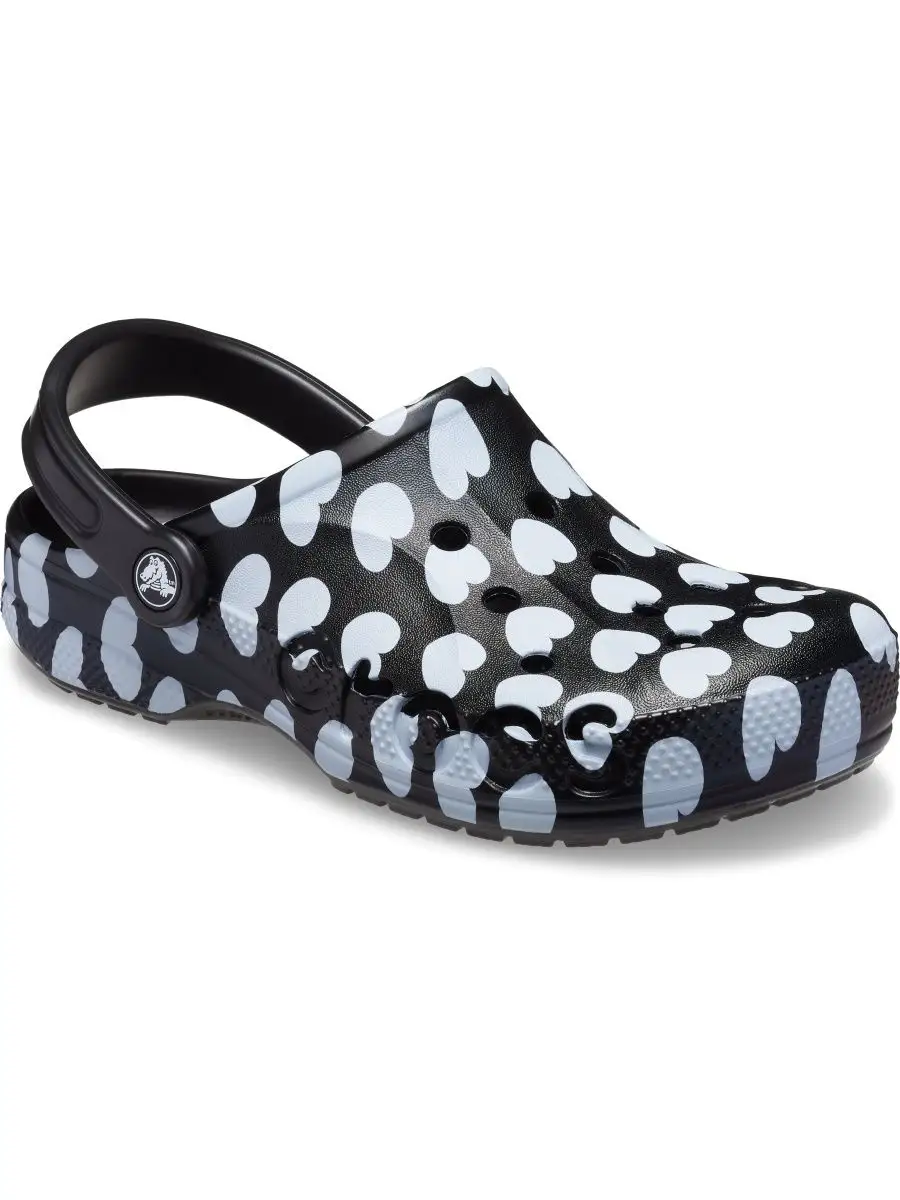 Polka dot deals crocs