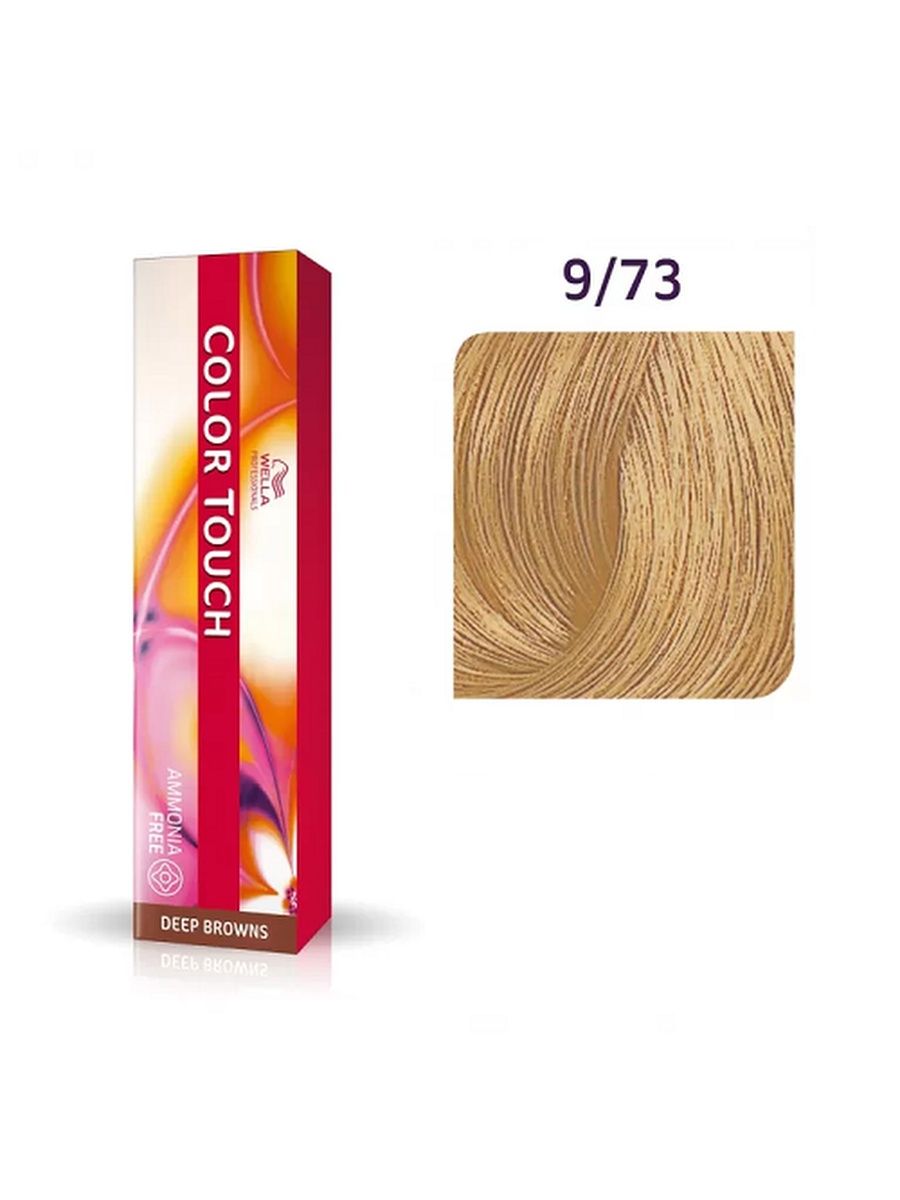 Wella крем краска color touch. 9/73 Колор тач. Велла колор тач 7.89. Краска велла 9.60. Wella Color Touch перламутр.