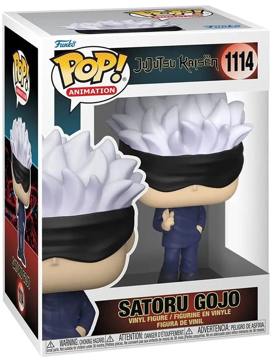 Фигурка Funko POP! Jujutsu Kaisen Satoru Gojo (1114) 61357 Funko 148826848  купить в интернет-магазине Wildberries