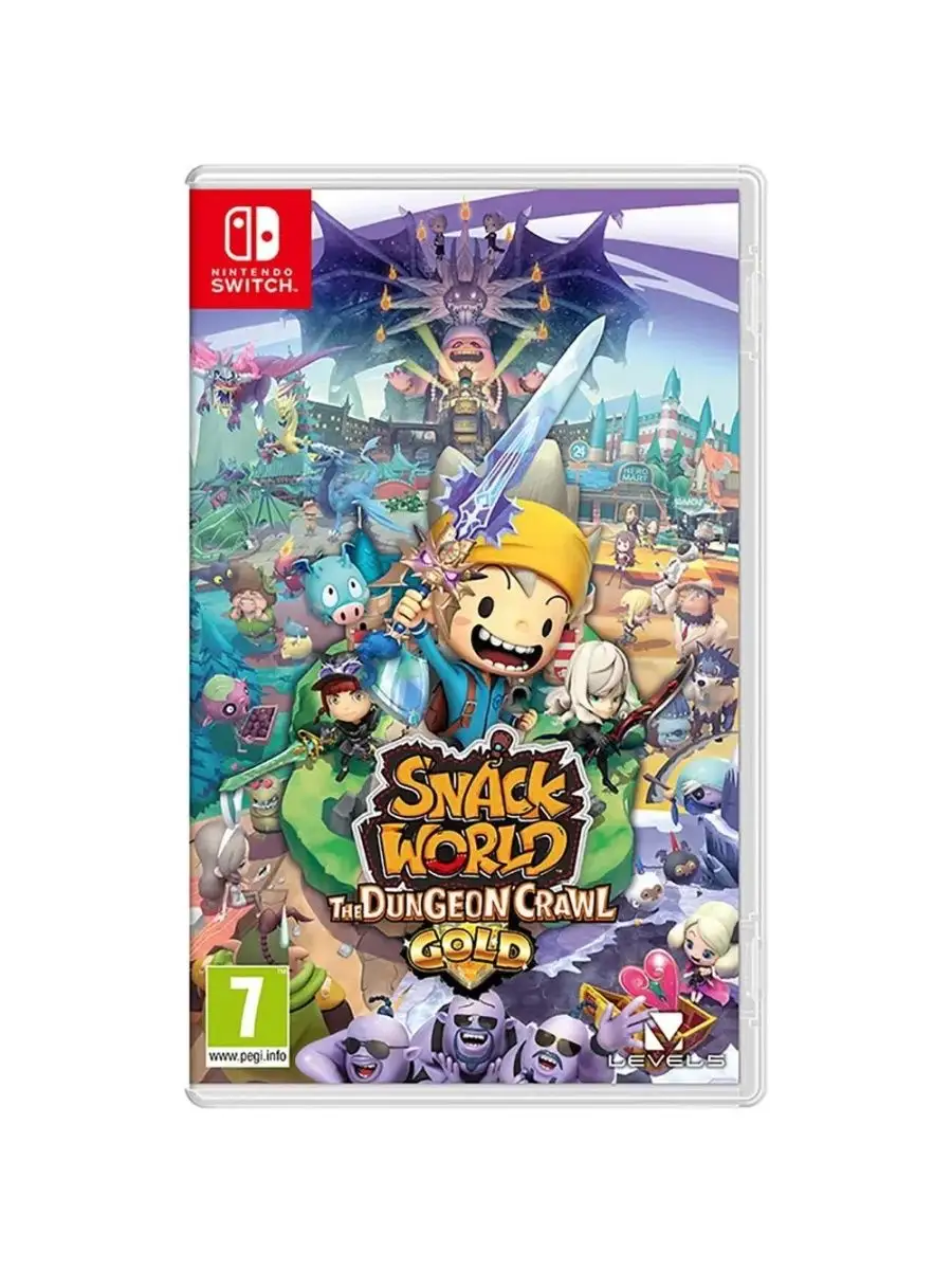 Snack World The Dungeon Crawl Gold (Switch, Англ. версия) NINTENDO  148887603 купить за 1 137 ₽ в интернет-магазине Wildberries