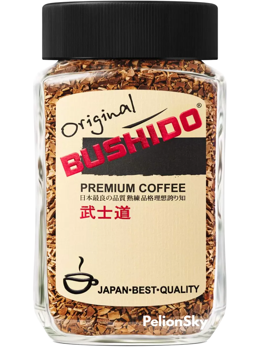 Кофе растворимый Бушидо Original 100г