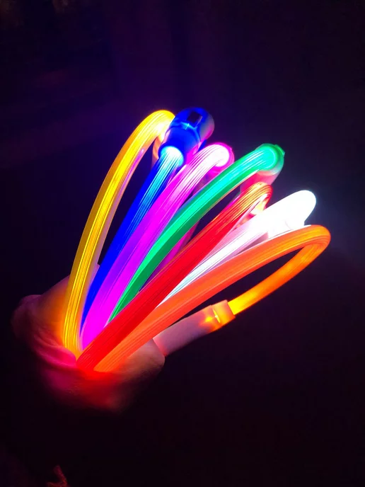 My Petts Светящийся LED-ошейник для собак с регулировкой длины, желтый, фото 8