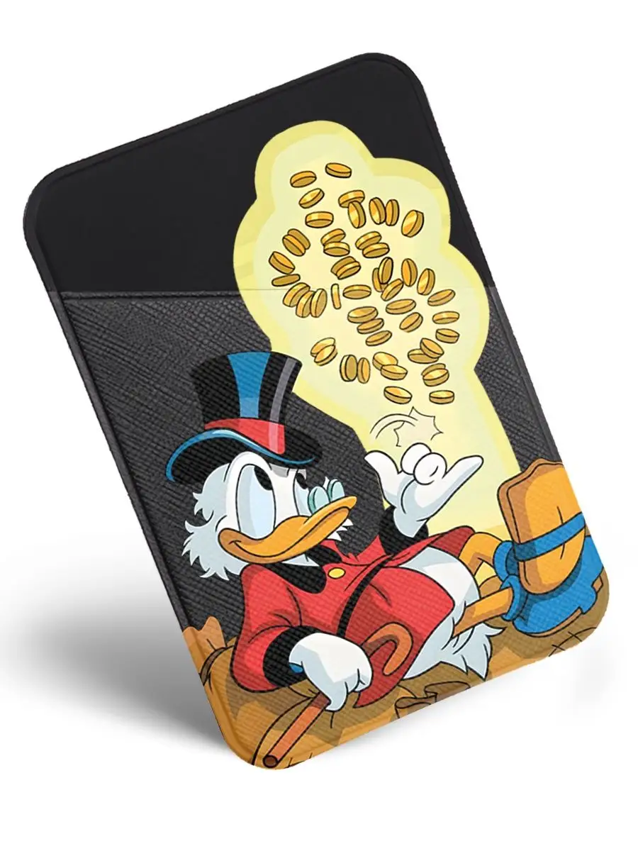 Картхолдер Scrooge McDuck Скрудж МакДак Утиные истории Каждому Своё  Cartoons 149005176 купить за 299 ₽ в интернет-магазине Wildberries