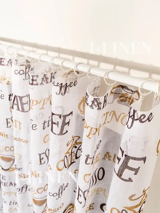 I-linen Тюль в гостиную на кухню 200х250 длинный готовый 2 шт, 200x250, 2 шт, фото 5