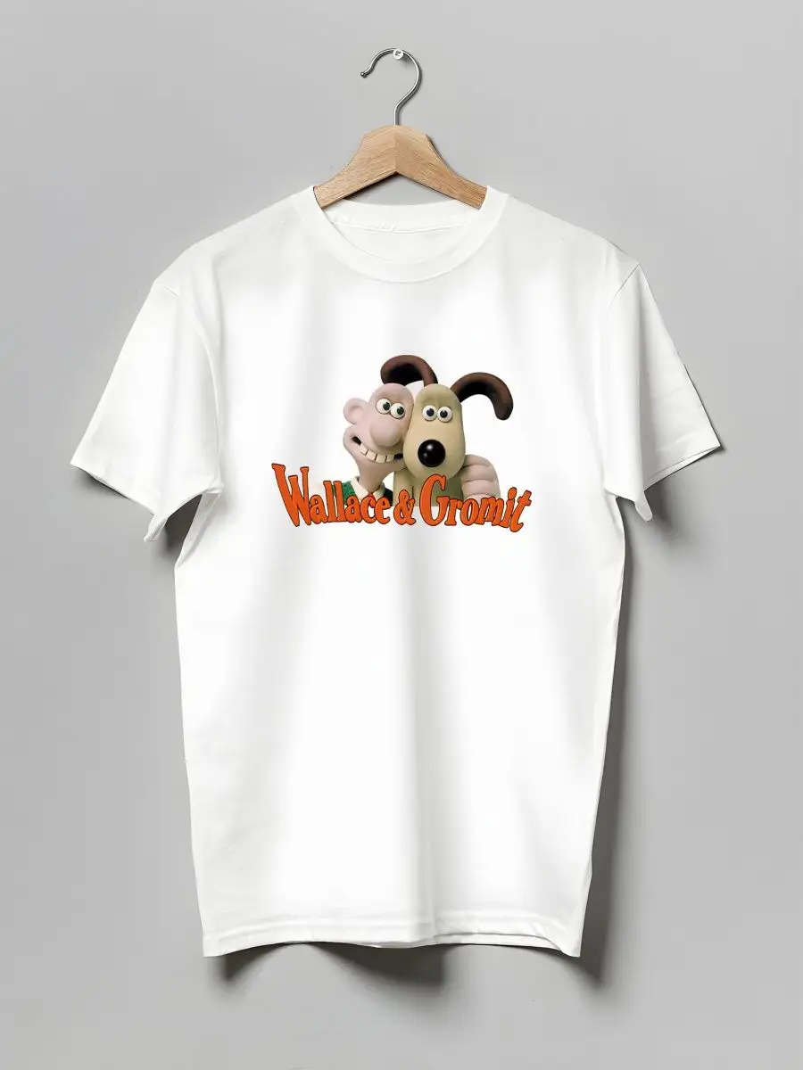 Футболка Уоллес и Громит Wallace and Gromit Nuobi my Style 149124069 купить  за 1 039 ₽ в интернет-магазине Wildberries