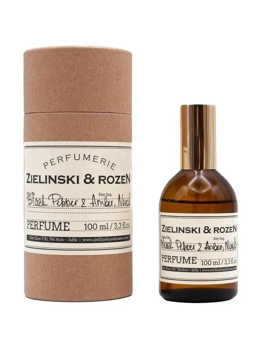 Zielinski & Rozen Black Pepper & Amber Зелински духи Mn&Nn 149130388 купить  в интернет-магазине Wildberries