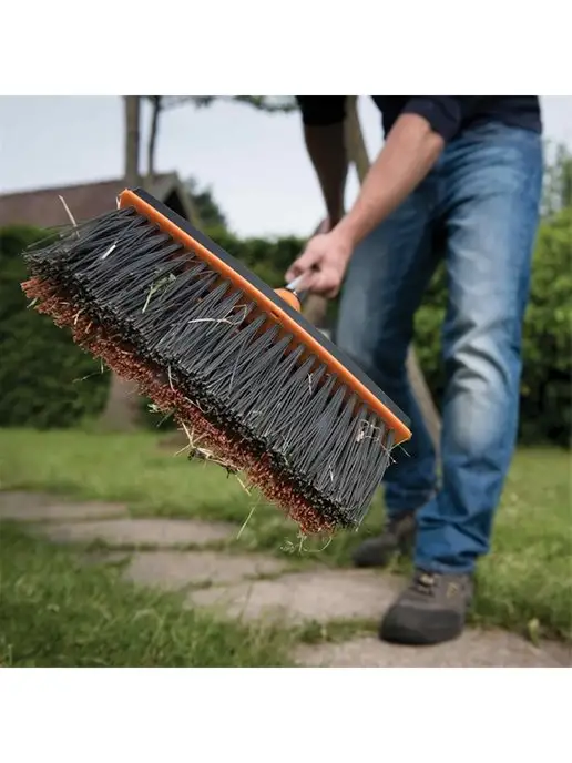 FISKARS Щетка дворовая садовая для уборки Фискарс QuikFit 1001417, вариант, фото 4