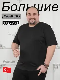 Футболка большие размеры 3XL-7XL Frastem 149149693 купить за 513 ₽ в интернет-магазине Wildberries