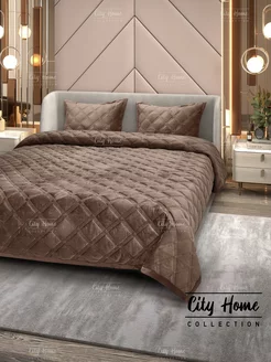 Покрывало на кровать 220x240 стеганое City Home Collection 149164457 купить за 2 777 ₽ в интернет-магазине Wildberries