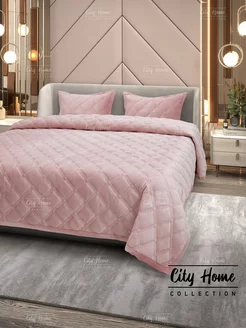 Покрывало на кровать 220x240 стеганое City Home Collection 149164879 купить за 3 193 ₽ в интернет-магазине Wildberries