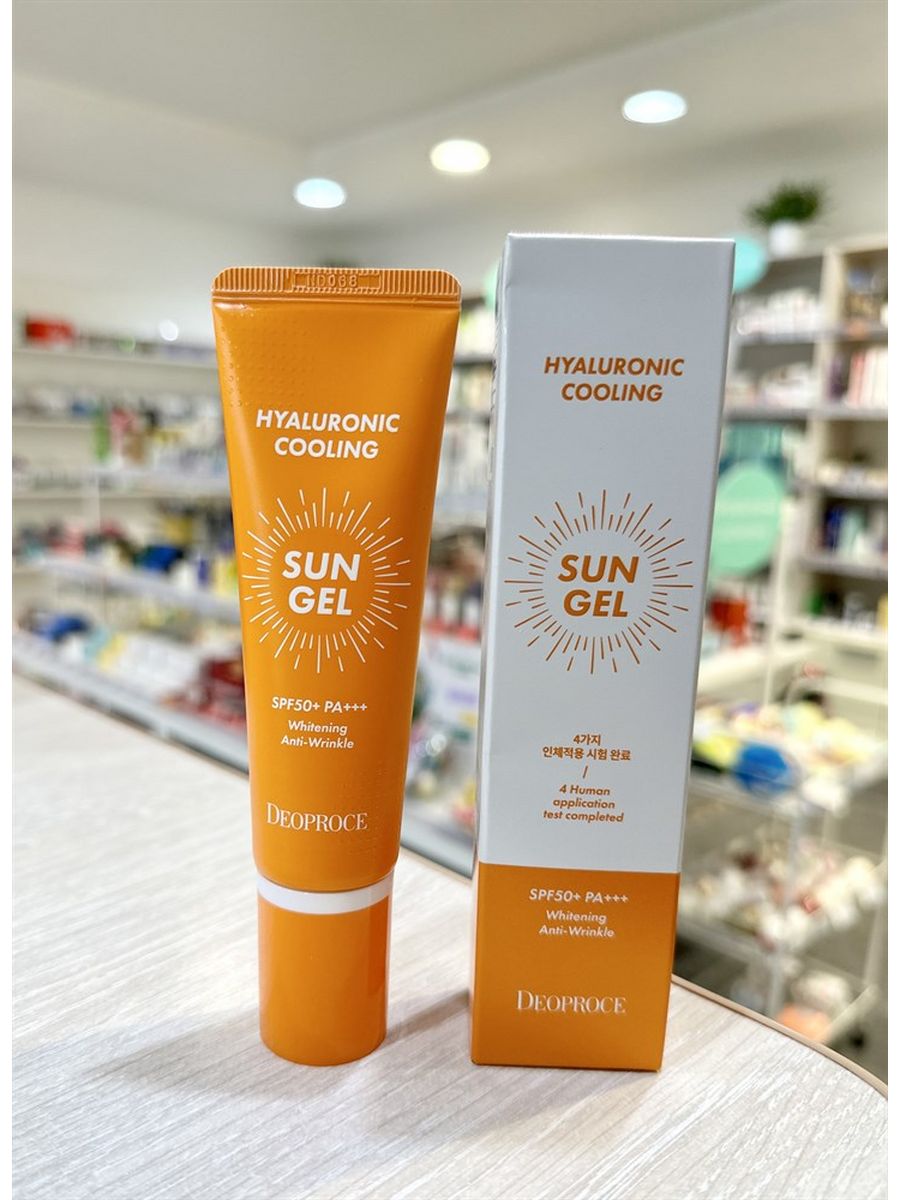 Sun Gel SPF 50 Deoproce. Гель Hyaluronic Cooling Sun Gel SPF 50 Deoproce. Deoproce солнцезащитный крем-гель SPF 50+ pa+++. Deoproce Hyaluronic Cooling Sun Gel гель и крем.