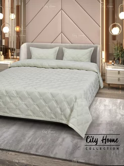 Покрывало на кровать 220x240 стеганое City Home Collection 149201335 купить за 2 251 ₽ в интернет-магазине Wildberries