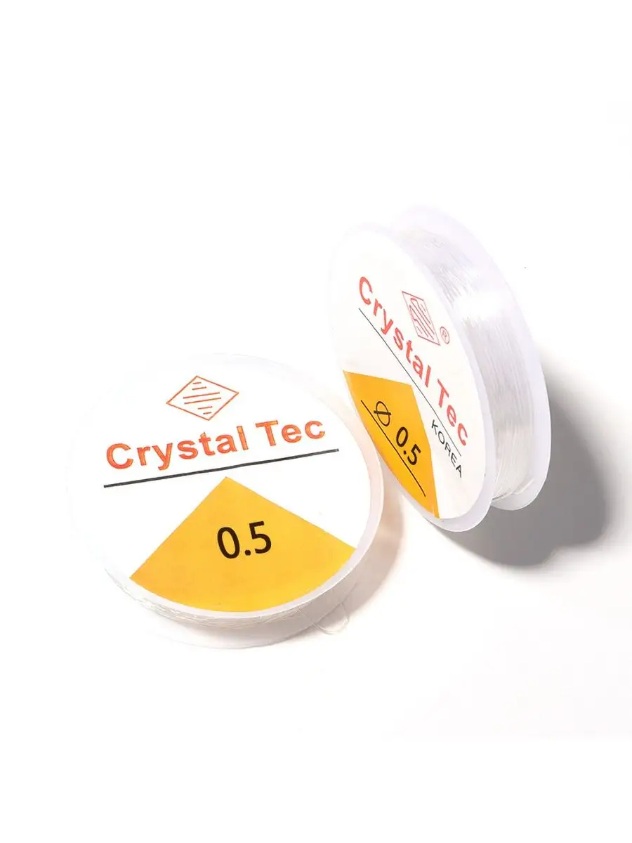 Леска-резинка тянущаяся для бисера Crystal Tec 0.5 — фото 2