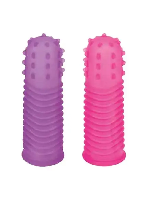 Trestsex Насадки на пальцы рук для клиторальной стимуляции 8cm, фиолетовый, фото 2