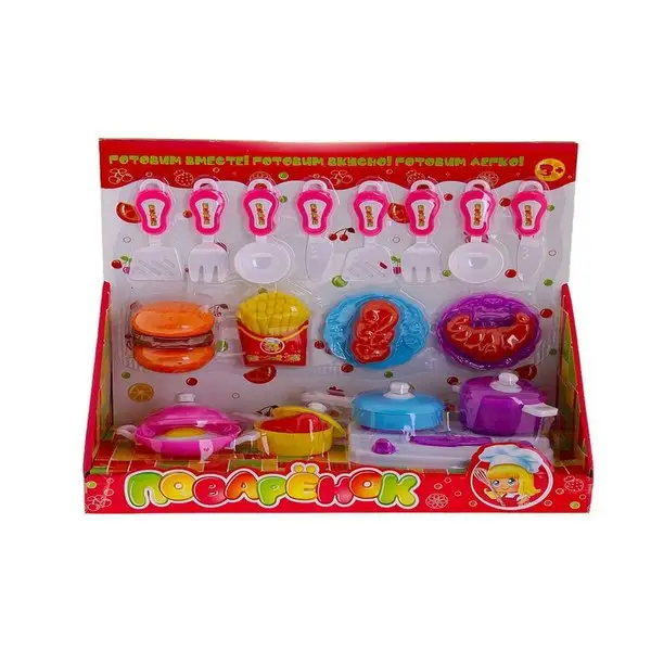 Набор посуды "Поварёнок", 21 предмет