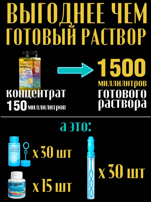 Sbubbles Мыльные пузыри раствор концентрат для пистолета и генератора, вариант, фото 4
