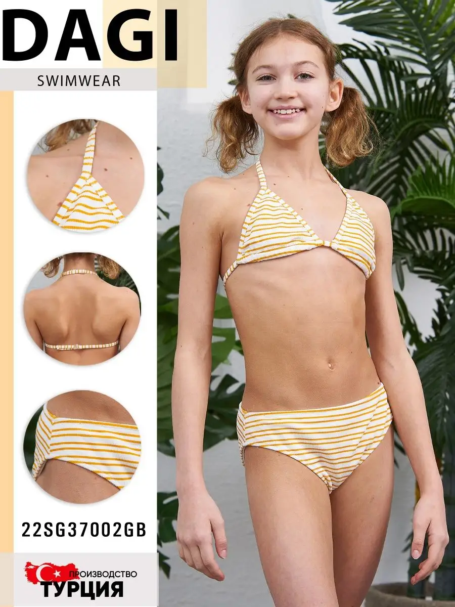 дети в плавках Раздельный купальник для девочки бикини детский PREMIUM SWIMWEAR 149275801  купить за 1062 тг. в интернет-магазине Wildberries