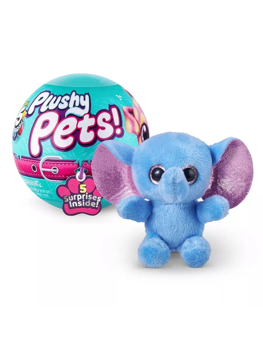 Шар-сюрприз питомцы 5 Surprise Plushy Pets 77167 ZURU 149284797 купить за  730 ₽ в интернет-магазине Wildberries