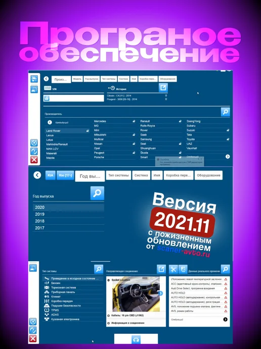 ScanerAvto Автосканер AutoCom cdp+ pro мультимарочный сканер, вариант, фото 4