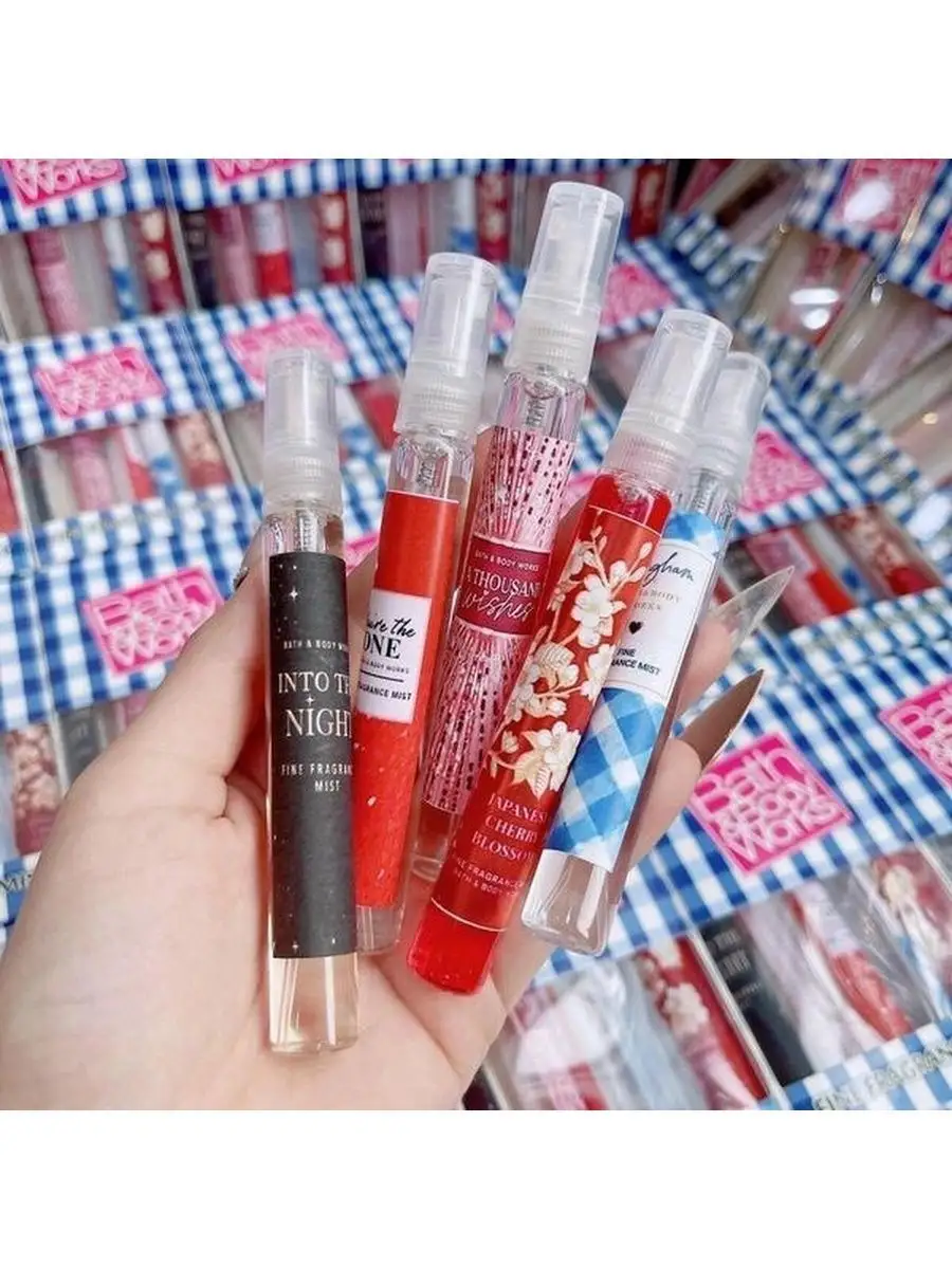 Сет мини спрей для тела Bath & Body Works 10мл x 5шт - N1 Bath & Body Works  149316846 купить в интернет-магазине Wildberries