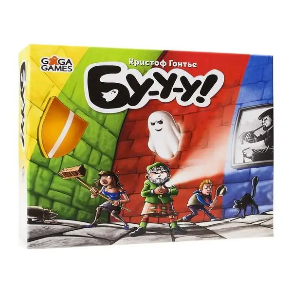 Настольная игра "Бу-у-у!"