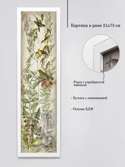 Картина на бумаге "Райские птички" Elenadecor 149338979 купить за 1 429 ₽ в интернет-магазине Wildberries