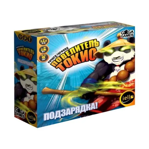 Настольная игра "Повелитель Токио. Подзарядка"