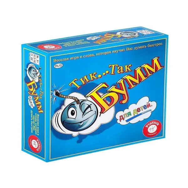 Настольная игра "Тик... Так... Бумм", для детей
