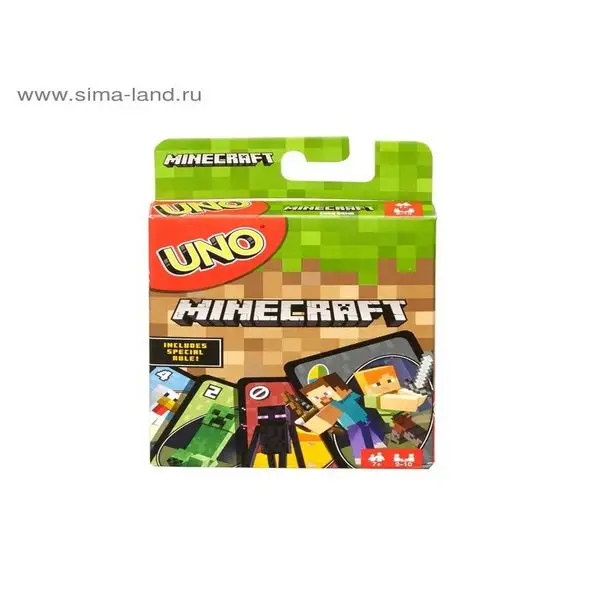 Уно: майнкрафт