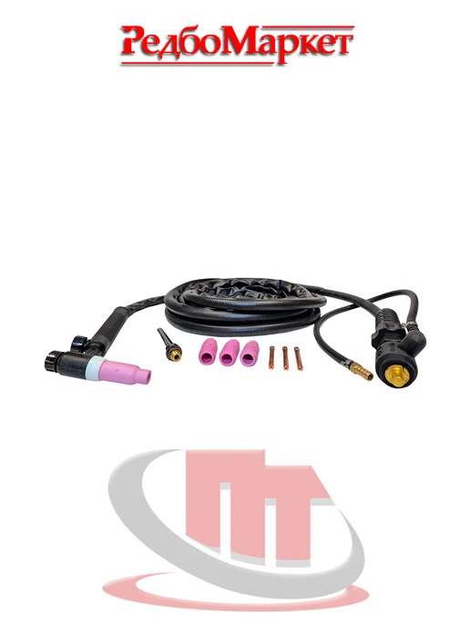 Redbo Сварочная горелка LIFT-TIG T15-10 4 10-25 с вентилем, вариант, фото 3