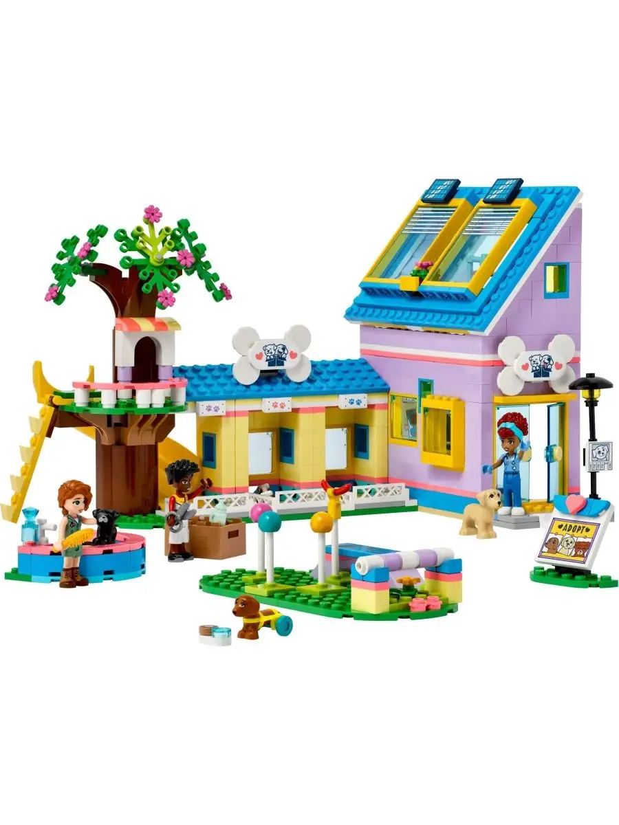 FRIENDS 41727 Центр спасения собак LEGO 149408002 купить за 5 244 ₽ в  интернет-магазине Wildberries