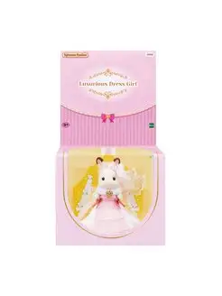 Шоколадная крольчонок в роскошном платье 2061 Sylvanian Families 149430919 купить за 2 409 ₽ в интернет-магазине Wildberries