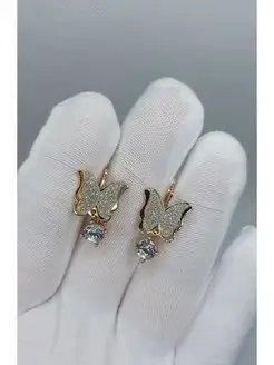 серьги бижутерия JEWELRY 149455581 купить за 378 ₽ в интернет-магазине Wildberries