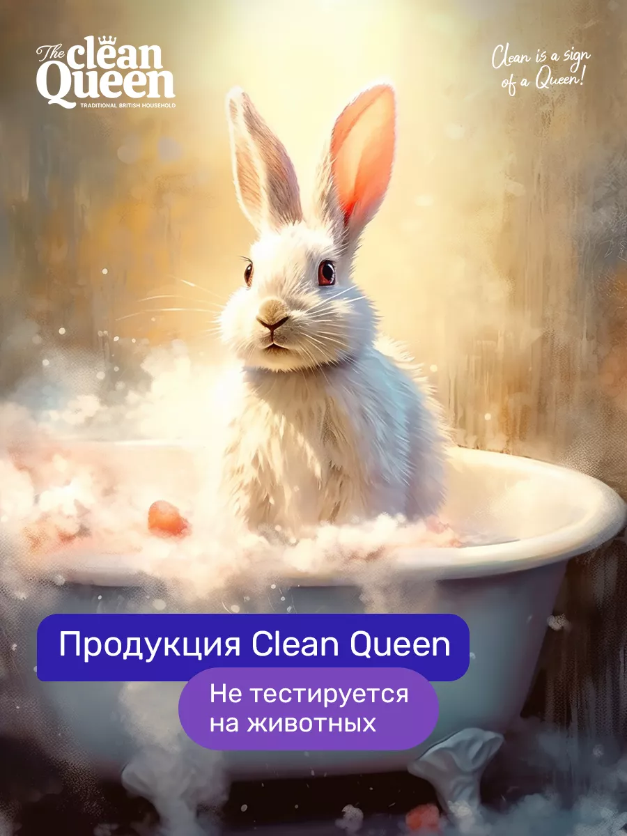 Гель для стирки сильнозагрязненных вещей 5л Clean Queen 149459860 купить за  527 ₽ в интернет-магазине Wildberries