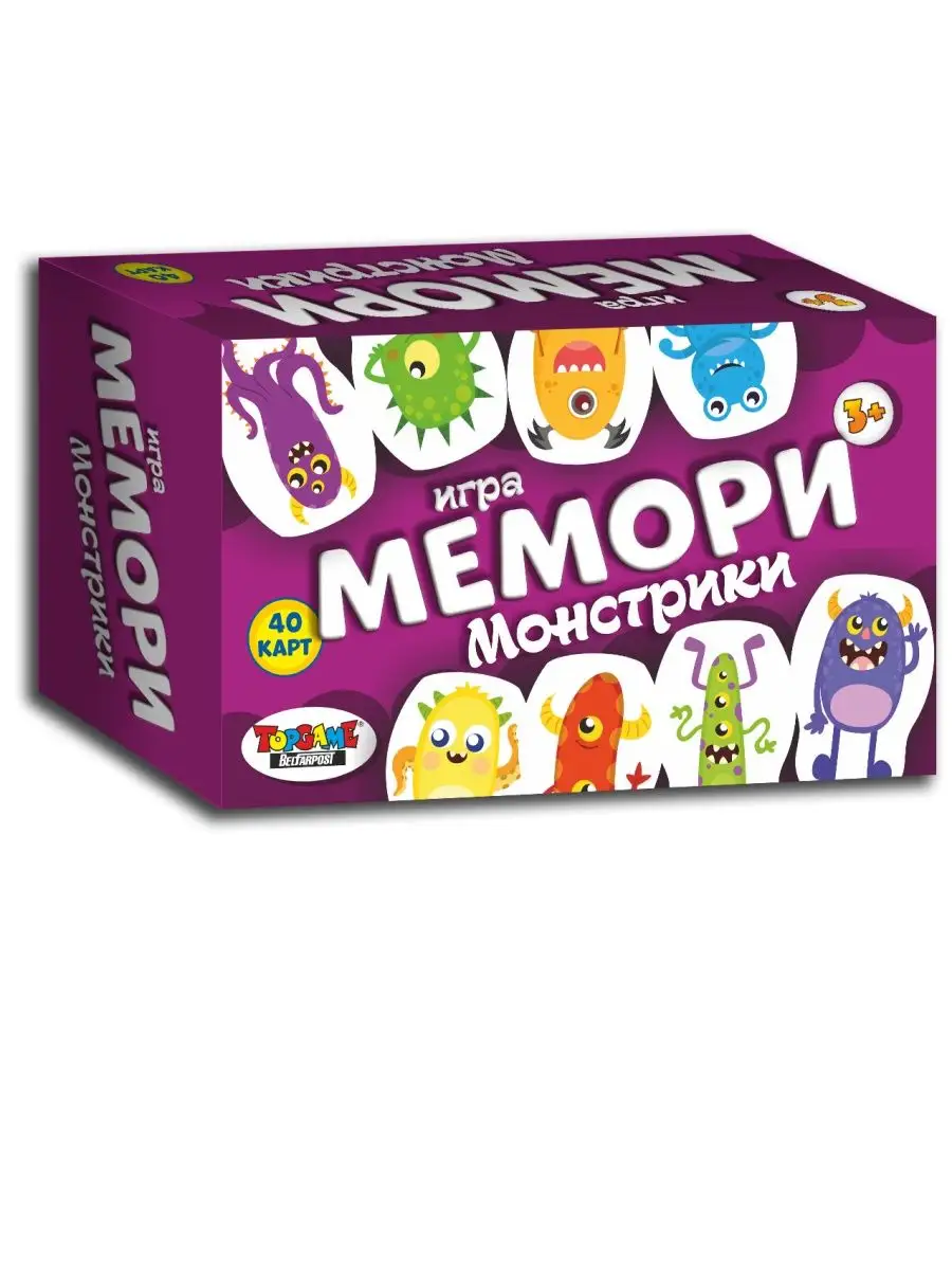 Настольная игра МЕМОРИ TopGame 149464558 купить в интернет-магазине  Wildberries