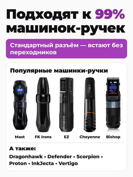 EZ Tattoo 1RL filter картриджи для тату машинки и перманента 1001RL, 20 шт, фото 3