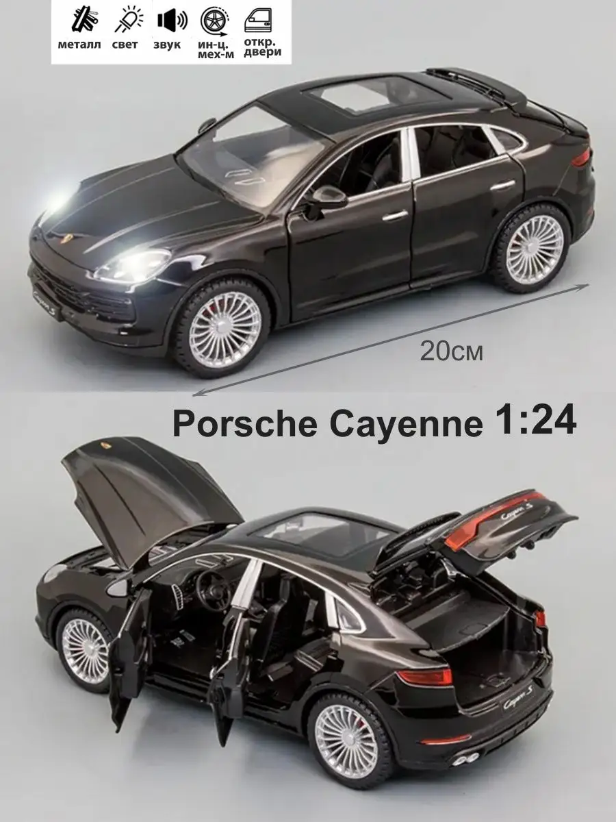 Porsche Panamera Cayenne машина металлическая игрушка VISOTA22 149507528  купить за 1 369 ₽ в интернет-магазине Wildberries