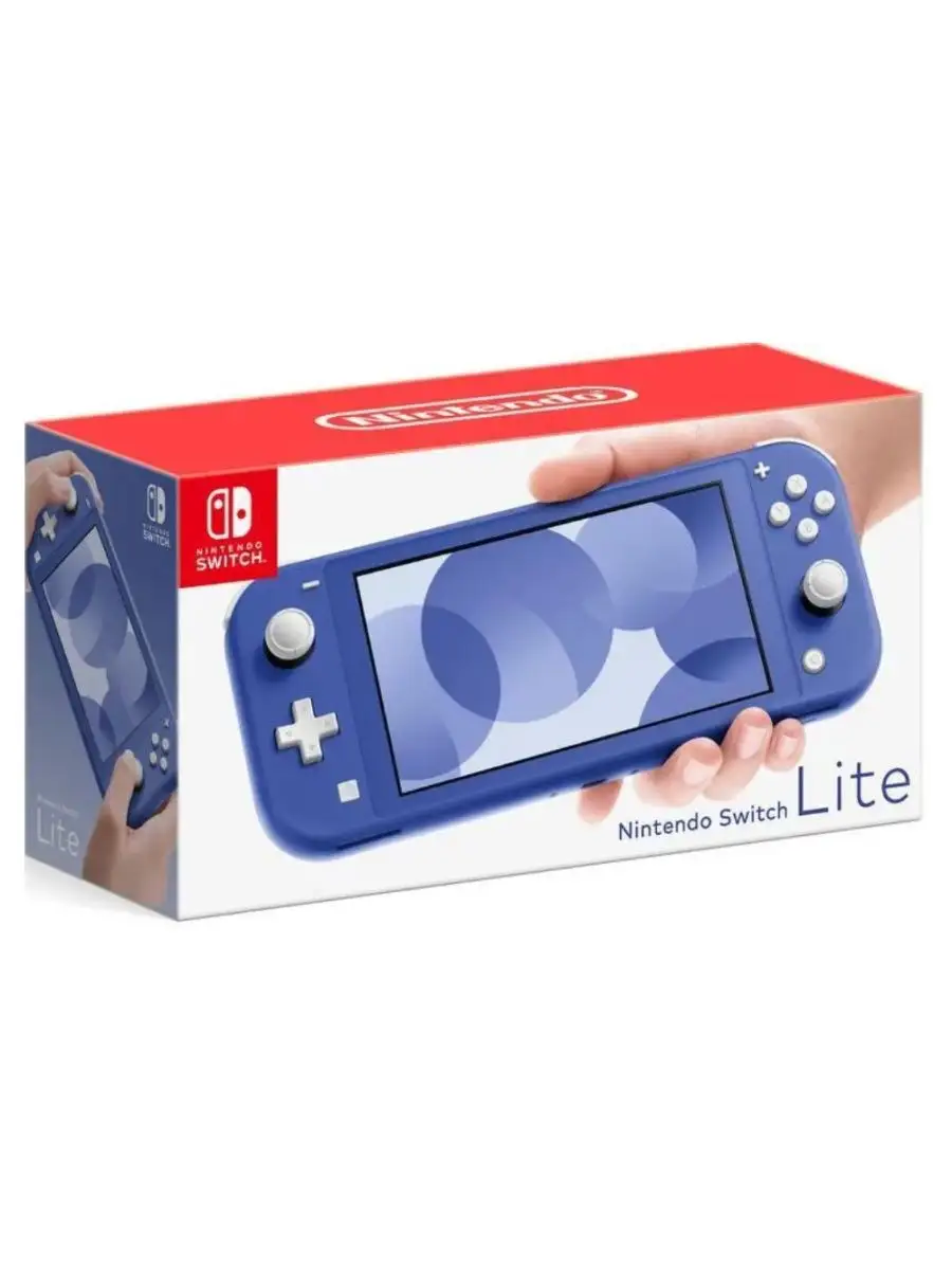 Консоль Nintendo Switch Lite Blue NINTENDO 149514371 купить за 19 433 ₽ в  интернет-магазине Wildberries