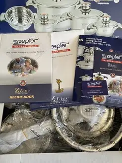 Zepter zp 8002 набор кастрюль и сковород ZEPTER 149545096 купить в