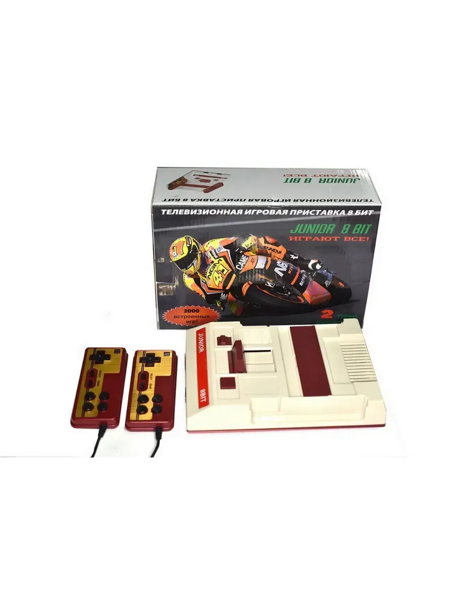 Игровая приставка 8 бит AD-2201 (2000 встроенных игр)