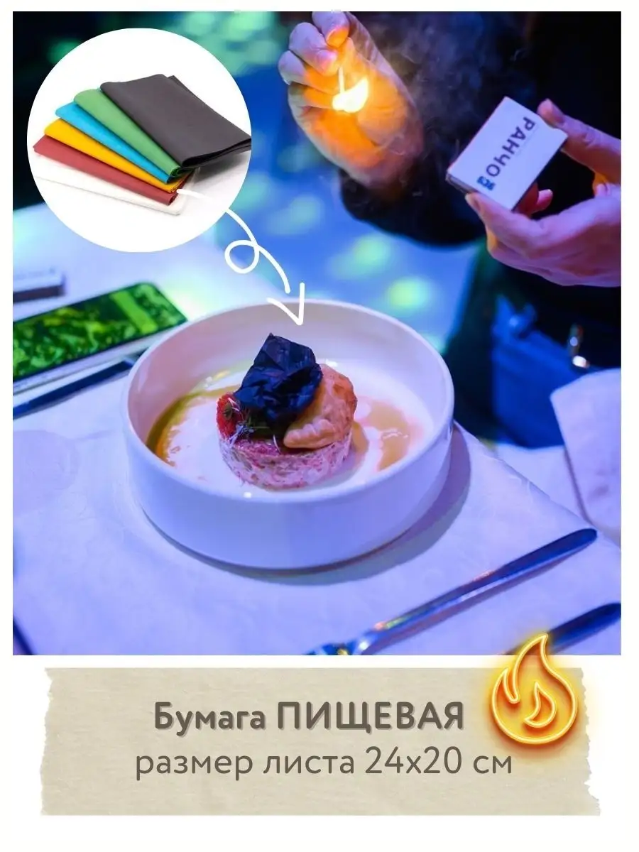 Пиробумага для подачи блюд черная Chefs Team Russia 149571608 купить за 496  ₽ в интернет-магазине Wildberries