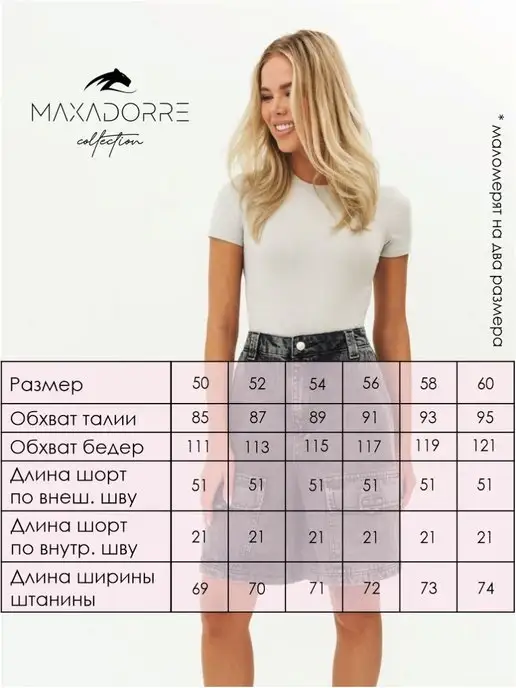 MAXADORRE Шорты джинсовые карго бермуды, серый, фото 5