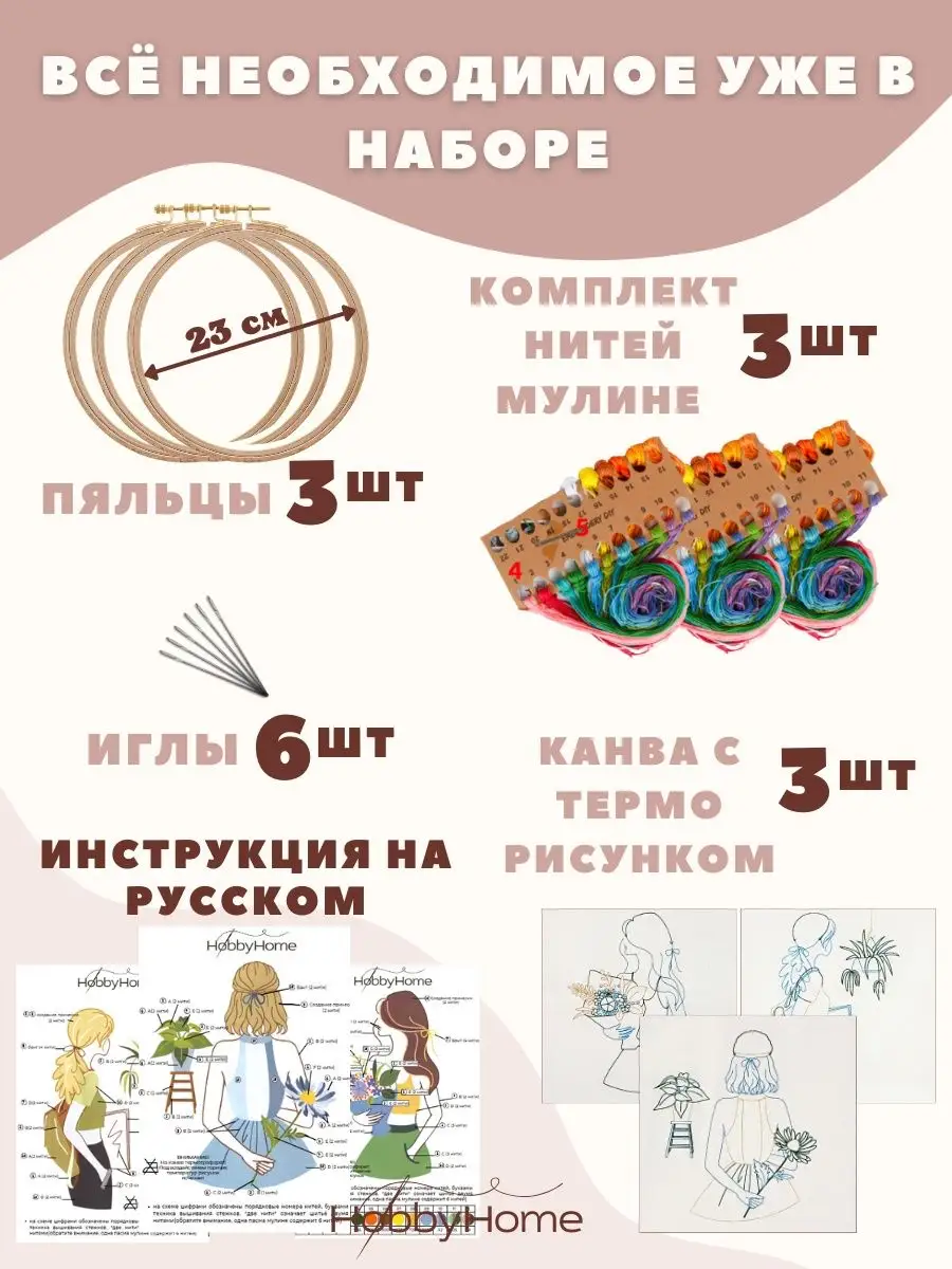 Наборы для вышивки гладью недорого, купить в Москве – цены в интернет магазине Цветное